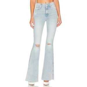 MOTHER Light Blue Flare Jeans